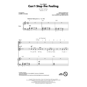 Can't Stop The Feeling (from Trolls) (arr. Audrey Snyder)